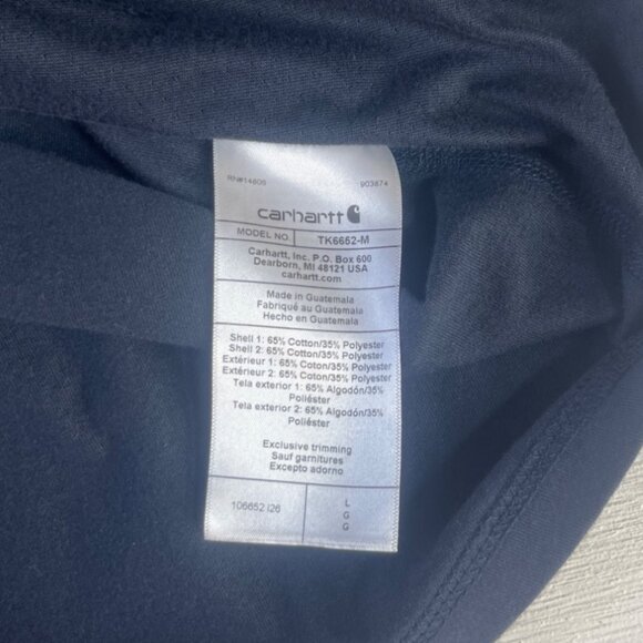 Carhartt Force Relaxed Fit Tshirt Mens Large Blue Pocket - Picture 7 of 9